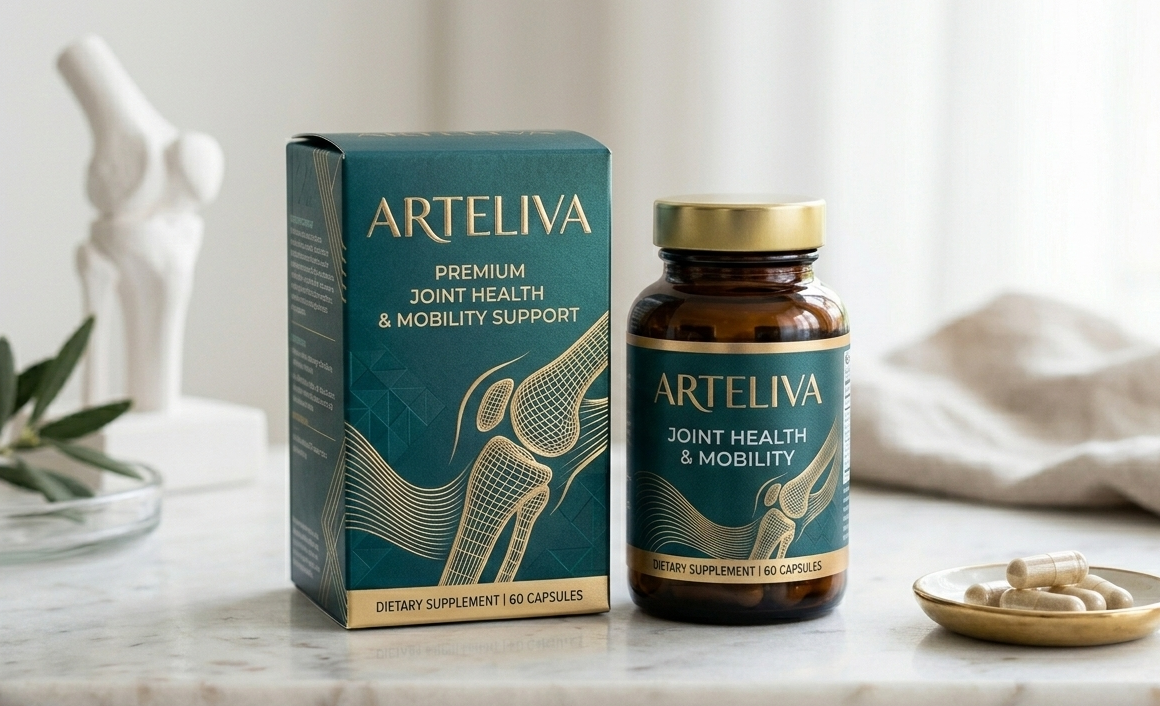 Arteliva – frasco 60 cápsulas para articulações e tendões